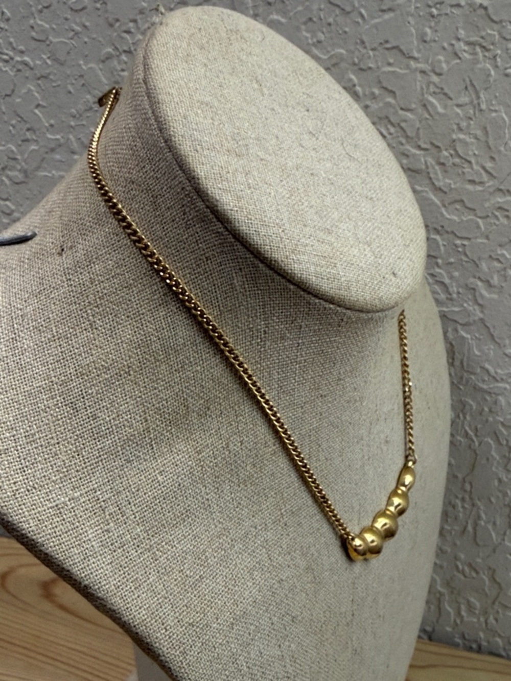 Monet Gold Twisted Wave Pendant Necklace - Women Jewelry - Picture 3 of 4